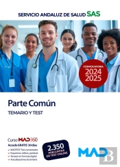 Temario Y Test Parte Comun Del Servicio Andaluz De Salud