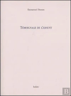 Bertrand.pt - Témoignage De L'Absent