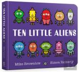Ten Little Aliens Board Book