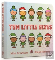Ten Little Elves Board Book
