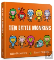 Ten Little Monkeys Board Book