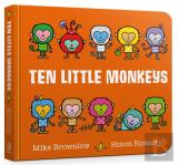 Ten Little Monkeys Board Book