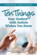 Ten Things Your Student With Autism Wishes You Knew