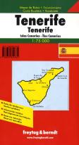 Tenerife - Mapa de Estradas