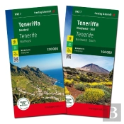 Tenerife North And South, Walking Map Set 1:50.000