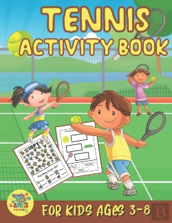 Bertrand.pt - Tennis Activity Book For Kids Ages 3-8