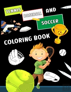 Bertrand.pt - Tennis Baseball And Soccer Coloring Book