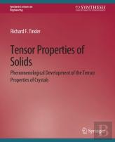 Tensor Properties Of Solids, Part One