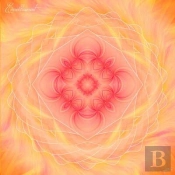 Tenture Du Mandala De L'Ange De L'Ennoblissement