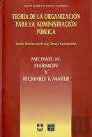 Teoria De La Organizacion Para La Administracion Publica 