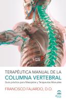 Terapéutica Manual De La Columna Vertebral