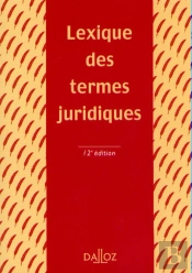 Termes Juridiques 12e Ed Lexique