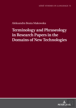 Bertrand.pt - Terminology And Phraseology In Research Papers In The Domains Of New Technologies