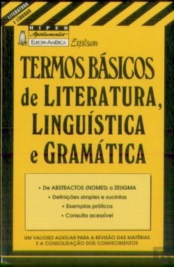 Bertrand.pt - Termos Básicos de Literatura, Linguística e Gramática