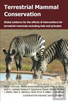 Terrestrial Mammal Conservation