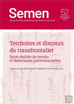 Bertrand.pt - Territoires Et Discours Du Transfrontalier. Entre Realites Du Terrain  Et Rhetoriques Institutionnel
