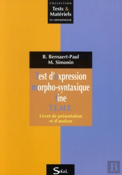 Bertrand.pt - Test D'Expression Morphosyntaxique Fine Temf