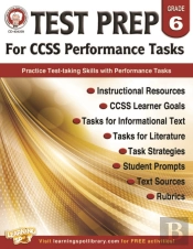 Test Prep For Ccss Performance Tasks, Grade 6