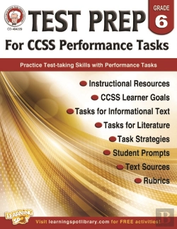 Bertrand.pt - Test Prep For Ccss Performance Tasks, Grade 6
