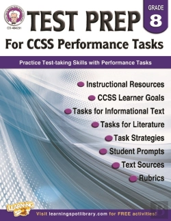 Bertrand.pt - Test Prep For Ccss Performance Tasks, Grade 8