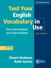 Test Your English Vocabulary In Use Pre-Intermediate And Intermediate With Answers