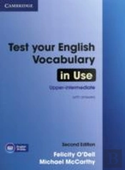 Test Your English Vocabulary In Use Upper-Intermediate Book With Answers
