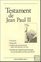 Testament De Jean Paul Ii