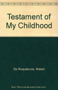 Testament Of My Childhood