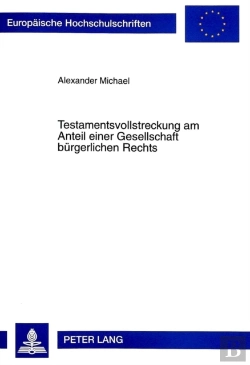 Bertrand.pt - Testamentsvollstreckung Am Anteil Einer Gesellschaft Buergerlichen Rechts
