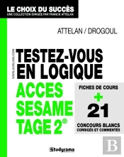 Testez-Vous En Logique Sesame Acces Tage 2