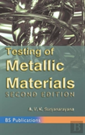 Testing Of Metallic Materials