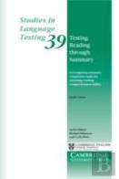 Testing Reading Through Summary