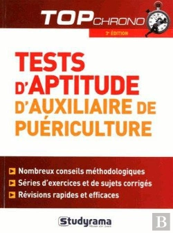 Bertrand.pt - Tests D Aptitude D Auxiliaire De Puericulture 3eme Edition