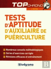 Tests D'Aptitude D'Auxiliaire De Puericulture (4e Edition)