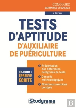 Bertrand.pt - Tests D'Aptitude D'Auxiliaire De Puériculture (4e Édition)