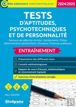 Bertrand.pt - Tests D'Aptitudes, Psychotechniques Et De Personnalité : Entraînement ; Catégories A,B, C (Édition 2024/2025)