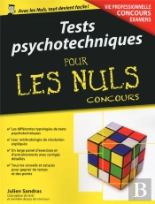 Tests Psychotechniques Pour Les Nuls ; Vie Professionelle, Concours, Examens