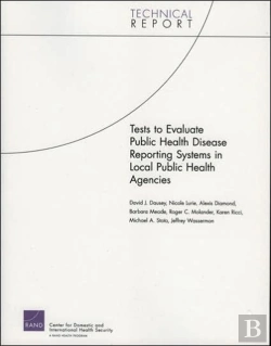 Bertrand.pt - Tests To Evaluate Public Health Disease Reporting Systems In Local Public Health Agencies