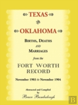 Bertrand.pt - Texas And Oklahoma Births, Deaths And Ma
