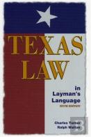 Texas Law In Layman'S Language