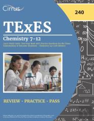 Texes Chemistry 7-12 (240) Study Guide