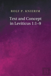 Text And Concept In Leviticus 1:1-9