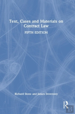 Bertrand.pt - Text, Cases And Materials On Contract Law