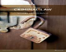Text Cases And Materials On Criminal Law Mylawchamber Pack