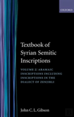 Bertrand.pt - Textbook Of Syrian Semitic Inscriptions: Ii. Aramaic Inscriptions