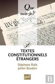 Textes Constitutionnels Étrangers (13e Édition)