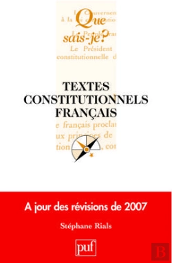 Bertrand.pt - Textes Constitutionnels Français (20e Édition)