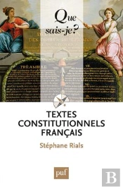 Textes Constitutionnels Francais (27e Édition)
