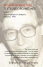 Textes De Circonstance : Tirés De  ''Être Un Peuple En Diaspora'', Maspero 1975