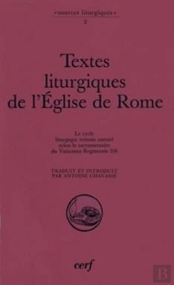 Bertrand.pt - Textes Liturgiques De L'Église De Rome